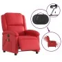 Red Artificial Leather Electric Recliner Massage Chair by , Armchairs - Ref: Foro24-3204224, Price: 266,64 €, Discount: %