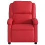 Red Artificial Leather Electric Recliner Massage Chair by , Armchairs - Ref: Foro24-3204224, Price: 266,64 €, Discount: %