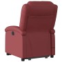 Sillón de masaje elevable eléctrico cuero artificial rojo tinto de , Sillones - Ref: Foro24-3204251, Precio: 326,32 €, Descue...