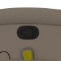 Reclining massage chair with footrest in artificial leather, cappuccino color. by , Armchairs - Ref: Foro24-3204239, Price: 2...