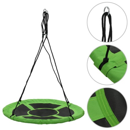Schaukel 110 cm 100 kg grün von vidaXL, Schaukeln und Wippen - Ref: Foro24-91808, Preis: 68,85 €, Rabatt: %