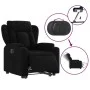 Electric reclining and lift fabric armchair in black. by , Armchairs - Ref: Foro24-3204508, Price: 330,55 €, Discount: %
