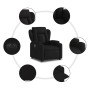 Elektrischer Liegesessel aus schwarzem Stoff von , Sessel - Ref: Foro24-3204508, Preis: 327,55 €, Rabatt: %