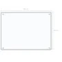 Tempered glass kitchen splash guard 80x60 cm by vidaXL, Kitchen tools and utensils - Ref: Foro24-249471, Price: 44,66 €, Disc...