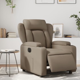 Elektrischer Relaxsessel aus Kunstleder in Cappuccino-Farbe von , Sessel - Ref: Foro24-3204536, Preis: 281,26 €, Rabatt: %