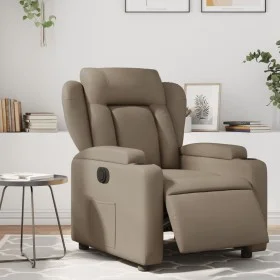 Elektrischer Relaxsessel aus Kunstleder in Cappuccino-Farbe von , Sessel - Ref: Foro24-3204536, Preis: 284,96 €, Rabatt: %