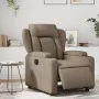 Sillón reclinable eléctrico de cuero sintético color capuchino de , Sillones - Ref: Foro24-3204536, Precio: 284,53 €, Descuen...