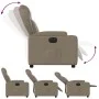 Sillón reclinable eléctrico de cuero sintético color capuchino de , Sillones - Ref: Foro24-3204536, Precio: 284,53 €, Descuen...