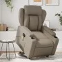 Sillón reclinable masaje pie cuero artificial color capuchino de , Sillones - Ref: Foro24-3204557, Precio: 323,71 €, Descuent...