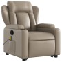Cappuccino-Fußmassagesessel aus Kunstleder von , Sessel - Ref: Foro24-3204557, Preis: 308,47 €, Rabatt: %