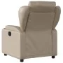 Reclining electric massage armchair in synthetic cappuccino leather by , Armchairs - Ref: Foro24-3204543, Price: 300,25 €, Di...