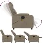 Reclining electric massage armchair in synthetic cappuccino leather by , Armchairs - Ref: Foro24-3204543, Price: 300,25 €, Di...