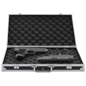 Black ABS and aluminum gun case by vidaXL, Firearm cases - Ref: Foro24-91865, Price: 34,58 €, Discount: %