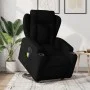 Sillón de masaje eléctrico reclinable elevable tela negro de , Sillones - Ref: Foro24-3204520, Precio: 368,25 €, Descuento: %