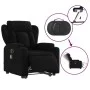 Sillón de masaje eléctrico reclinable elevable tela negro de , Sillones - Ref: Foro24-3204520, Precio: 368,25 €, Descuento: %