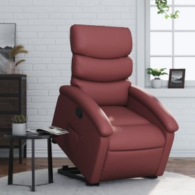 Roter verstellbarer Sessel aus Kunstleder von , Sessel - Ref: Foro24-3204044, Preis: 262,50 €, Rabatt: %