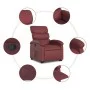 Red artificial leather liftable recliner armchair by , Armchairs - Ref: Foro24-3204044, Price: 281,55 €, Discount: %