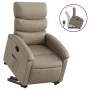 Cappuccino-colored artificial leather liftable recliner chair by , Armchairs - Ref: Foro24-3204046, Price: 278,91 €, Discount: %