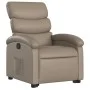 Cappuccino-colored artificial leather liftable recliner chair by , Armchairs - Ref: Foro24-3204046, Price: 278,91 €, Discount: %