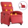 Elektrischer Liegemassagesessel aus rotem Kunstleder von , Sessel - Ref: Foro24-3204038, Preis: 278,60 €, Rabatt: %