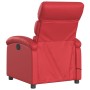 Red artificial leather electric reclining massage chair by , Armchairs - Ref: Foro24-3204038, Price: 273,44 €, Discount: %