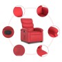 Red artificial leather electric lift chair by , Armchairs - Ref: Foro24-3204059, Price: 311,44 €, Discount: %