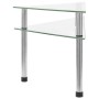 Tempered glass kitchen shelf transparent 49.5x35x19 cm by vidaXL, spice racks - Ref: Foro24-249525, Price: 12,84 €, Discount: %