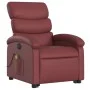 Electric lifting massage chair red artificial leather by , Armchairs - Ref: Foro24-3204065, Price: 329,83 €, Discount: %