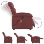 Elektrischer Hebe-Massagesessel aus rotem Kunstleder von , Sessel - Ref: Foro24-3204065, Preis: 329,83 €, Rabatt: %