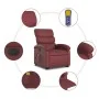 Electric lifting massage chair red artificial leather by , Armchairs - Ref: Foro24-3204065, Price: 329,83 €, Discount: %