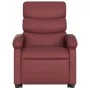 Electric lifting massage chair red artificial leather by , Armchairs - Ref: Foro24-3204065, Price: 329,83 €, Discount: %
