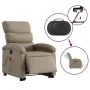 Sillón reclinable de masaje eléctrico cuero sintético capuchino de , Sillones - Ref: Foro24-3204067, Precio: 383,88 €, Descue...