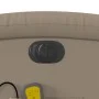 Reclining electric massage armchair in synthetic cappuccino leather by , Armchairs - Ref: Foro24-3204067, Price: 383,88 €, Di...