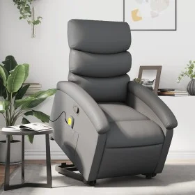 Grauer Fußmassagesessel aus Kunstleder von , Sessel - Ref: Foro24-3204050, Preis: 286,88 €, Rabatt: %