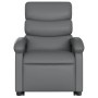 Gray Artificial Leather Foot Massage Recliner by , Armchairs - Ref: Foro24-3204050, Price: 267,93 €, Discount: %