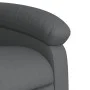 Gray Artificial Leather Foot Massage Recliner by , Armchairs - Ref: Foro24-3204050, Price: 286,88 €, Discount: %