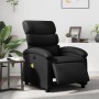 Reclining electric massage armchair in black synthetic leather by , Armchairs - Ref: Foro24-3204033, Price: 249,26 €, Discoun...