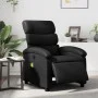 Sillón de masaje reclinable eléctrico cuero sintético negro de , Sillones - Ref: Foro24-3204033, Precio: 253,29 €, Descuento: %