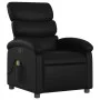 Sillón de masaje reclinable eléctrico cuero sintético negro de , Sillones - Ref: Foro24-3204033, Precio: 253,29 €, Descuento: %