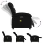 Sillón de masaje reclinable eléctrico cuero sintético negro de , Sillones - Ref: Foro24-3204033, Precio: 253,29 €, Descuento: %