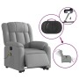 Elektrischer Massagesessel verstellbarer Stoff hellgrau von , Sessel - Ref: Foro24-3205352, Preis: 331,39 €, Rabatt: %