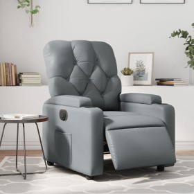 Grauer elektrischer Relaxsessel aus Kunstleder von , Sessel - Ref: Foro24-3204761, Preis: 242,22 €, Rabatt: %
