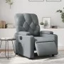 Sillón reclinable eléctrico de cuero sintético gris de , Sillones - Ref: Foro24-3204761, Precio: 251,62 €, Descuento: %