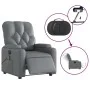 Elektrischer Liegemassagesessel Kunstleder grau von , Sessel - Ref: Foro24-3204768, Preis: 265,68 €, Rabatt: %