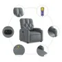 Elektrischer Liegemassagesessel Kunstleder grau von , Sessel - Ref: Foro24-3204768, Preis: 265,68 €, Rabatt: %