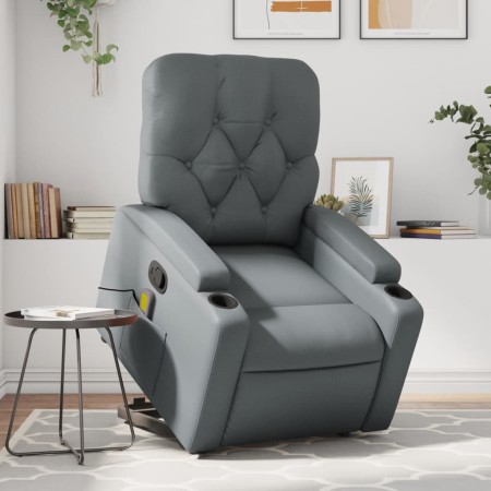 Stehmassagesessel mit grauem Kunstleder von , Sessel - Ref: Foro24-3204782, Preis: 294,43 €, Rabatt: %