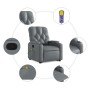 Stehmassagesessel mit grauem Kunstleder von , Sessel - Ref: Foro24-3204782, Preis: 294,43 €, Rabatt: %