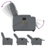 Sillón de masaje elevable eléctrico cuero sintético gris de , Sillones - Ref: Foro24-3204796, Precio: 338,76 €, Descuento: %