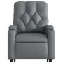 Sillón de masaje elevable eléctrico cuero sintético gris de , Sillones - Ref: Foro24-3204796, Precio: 350,00 €, Descuento: %