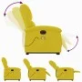 Elektrischer Massage-Liegestuhl Samt gelb von , Sessel - Ref: Foro24-3204340, Preis: 359,95 €, Rabatt: %